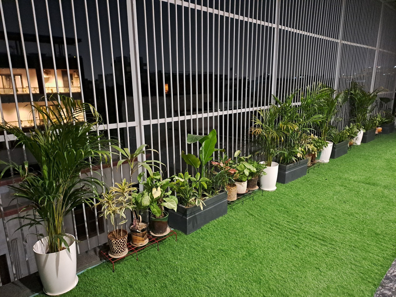 High Rise Green Wall Balcony