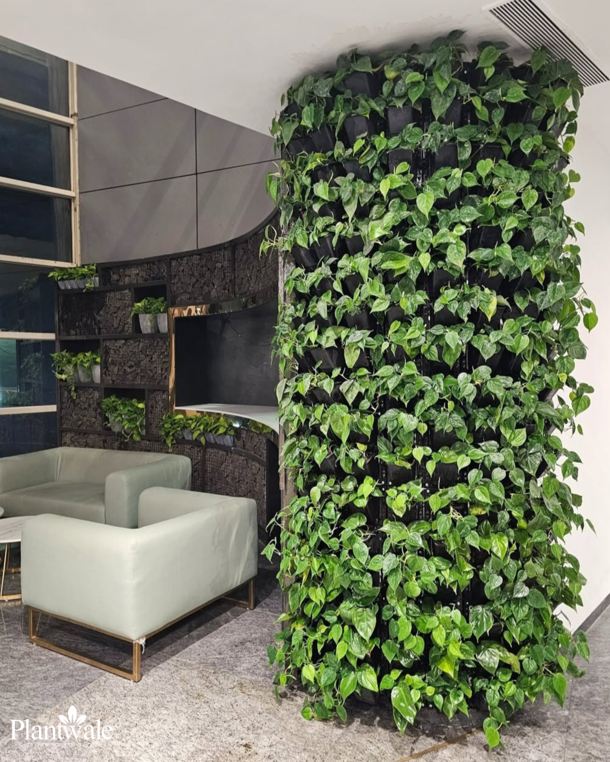 Lobby Living Wall Feature